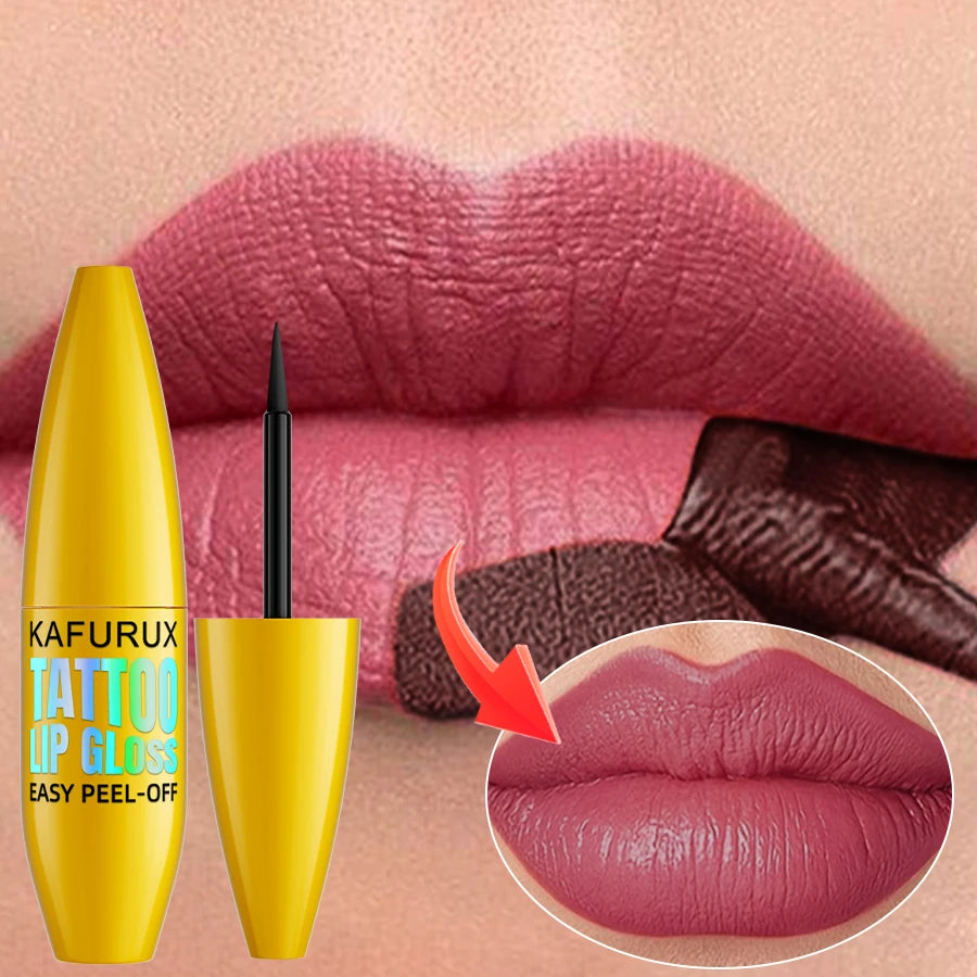 7 Colors Long Lasting Lip Inks Korean Matte Tint Peel Off Lips Stick Qme 202
