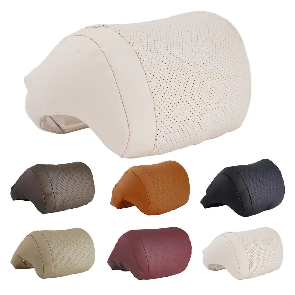 Car Seat Headrest Universal Travel Rest 3D Neck Pillow Protect Neck Soft Fluffy Comfortable Neck Rest Car Accessories Qme
