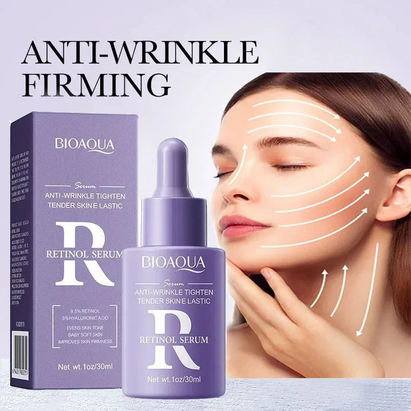 Retinol Niacinamide Hyaluronic Acid Moisturizing Face Serum Essence Qme