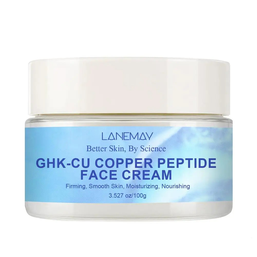 1/2PCS GHK-Cu Copper Peptide Face Cream, Skin Firming & Moisturizing Skincare, Deeply Nourishing For Smooth Skin Qme 1pcs CN