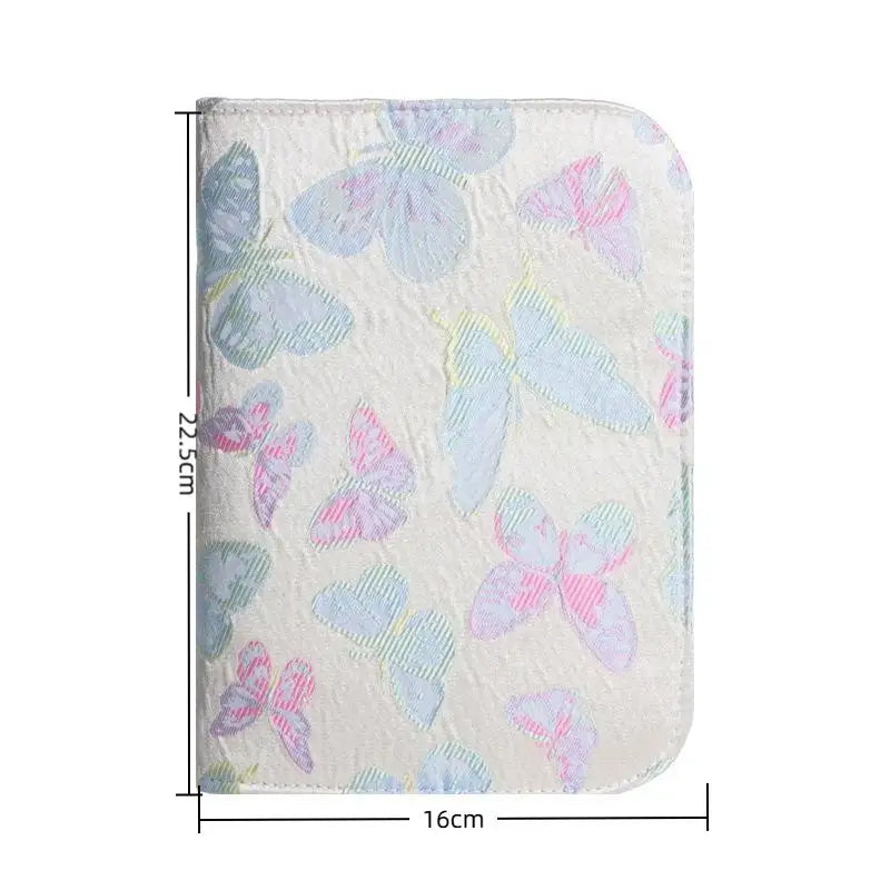 Portable PU Leather Jewelry Storage Book Jewellery Binder, Jewelry Organizer Roll, Small Anti Oxidation Jewelry Storage Bag 1PC Qme