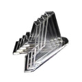10Pcs Clear Acrylic Coin Display Stand Holders Small Easel Rack Trading Card Holder Support For Kpop Idol Card Organizer. Qme 10pcs