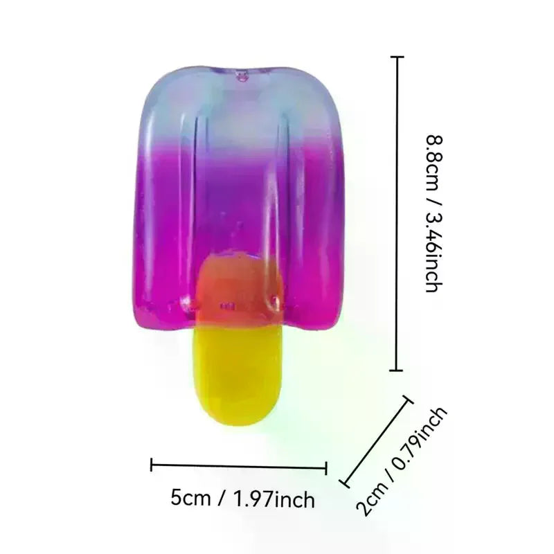 Simulated Ice Cream Squeeze Toys Anti Stress Sensory Fidgets Toy Anxiety Relief Birthday Gift Slow-rebound Toy Qme