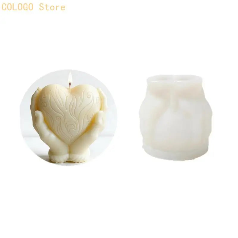 Heart Form Table Styling Home Display Use D0LD Qme