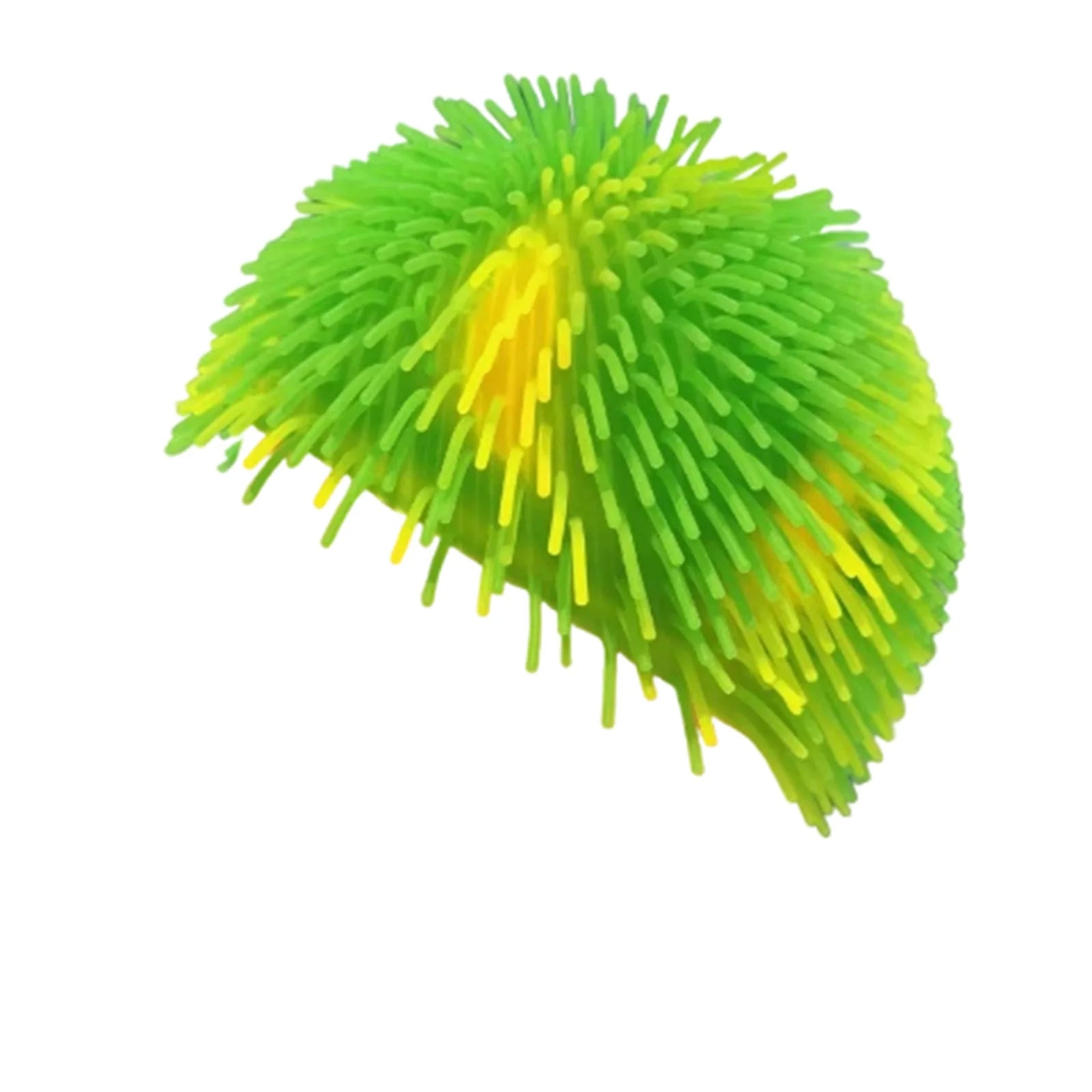 Colorful TPR Soft Rubber Long Hair Headband Famous Party Performance Hair Accessories Parent-child Interactive Game Props Qme Fluorescent Green