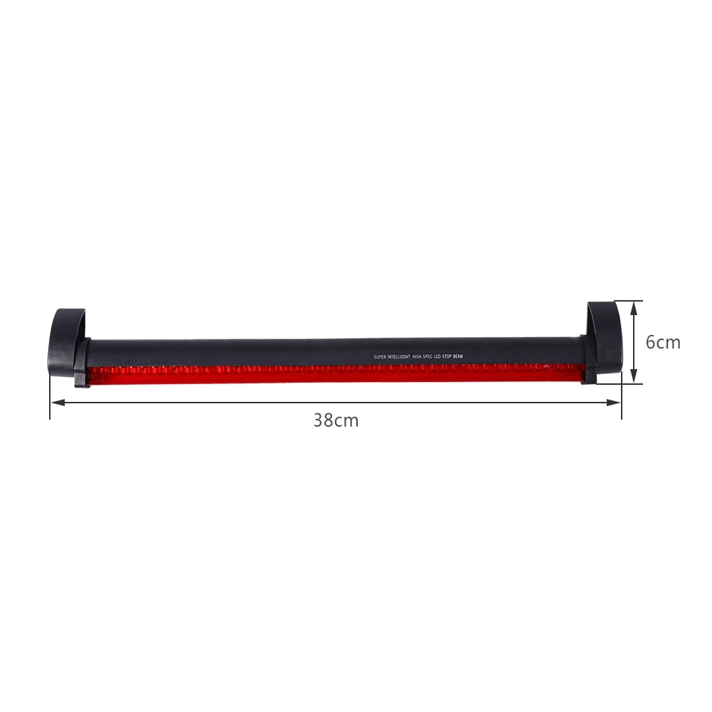 Car Brake Light LED Brake Light Rear Brake Light Red 48 LED Car 3RD Third Brake Tail Light High Mount Stop Bulb 12V Qme