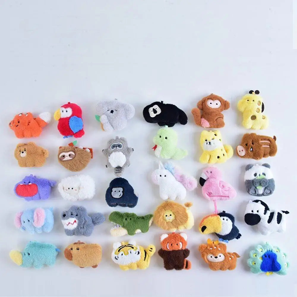 Plush Refrigerator Magnet Cute Animal Fridge Cartoon Soft Strong Qme 1pc Random China Mainland