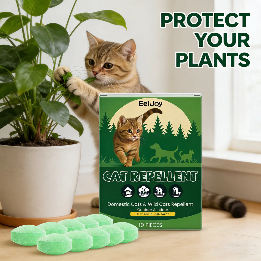 Indoor Cats Repellent Pill Prevent Biting & Gnawing Correcting Pet Behavior Reducing Scratching Furniture Outdoor Pets Training Qme