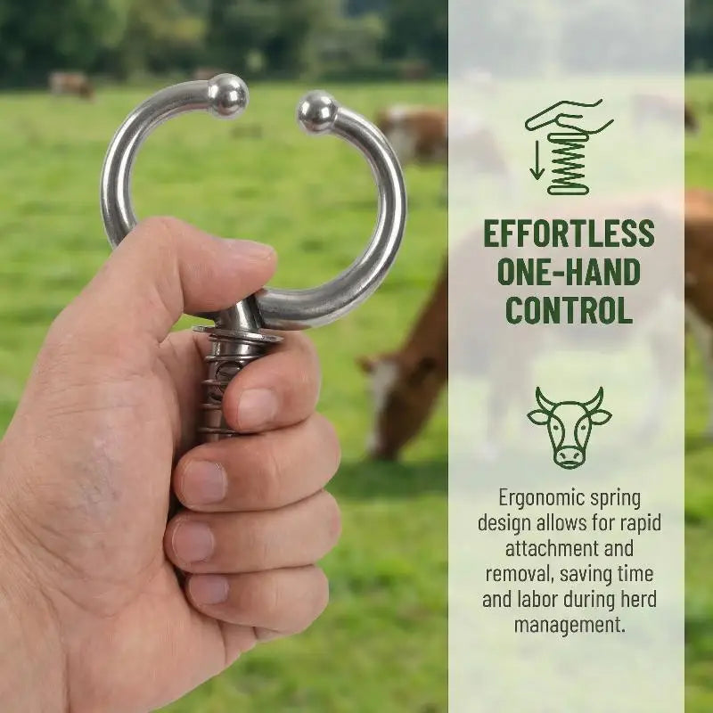 Nose Pliers Cow Clip Traction Tool Cattle Ring Animals Suppliescattle Qme