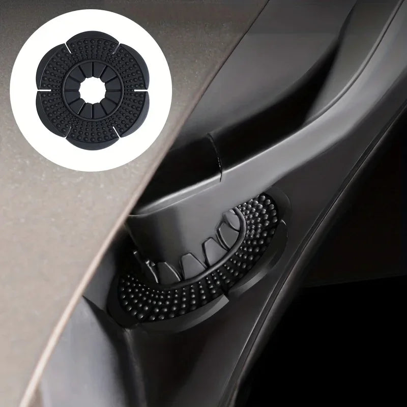 2pcs Car Wiper Hole Protective Covers Windshield Wiper Silicone Protective Cover Debris Leaves Dustproof Sleeve Accessories Qme