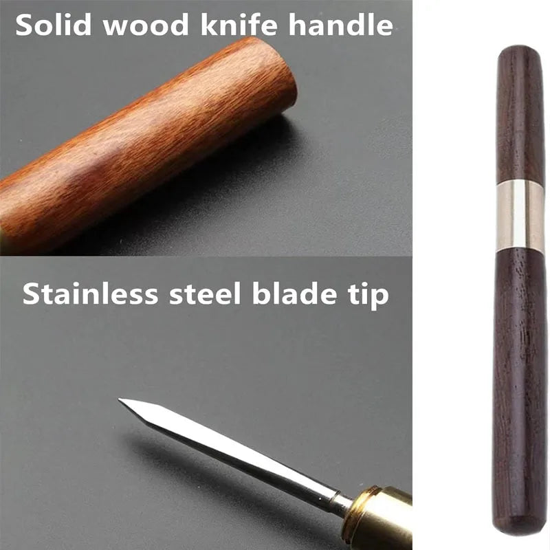 2pcs Ice Pick, Used for Ice Breaking, Stainless Steel Ice Pick with Ebony Handle and Safety Cover, Multifunctional Ice Pick Qme