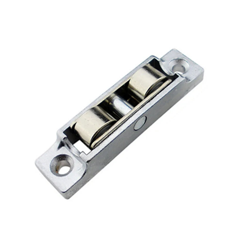 Stainless Steel Window Pulley Slot Wheels Silent Copper U Groove Qme B