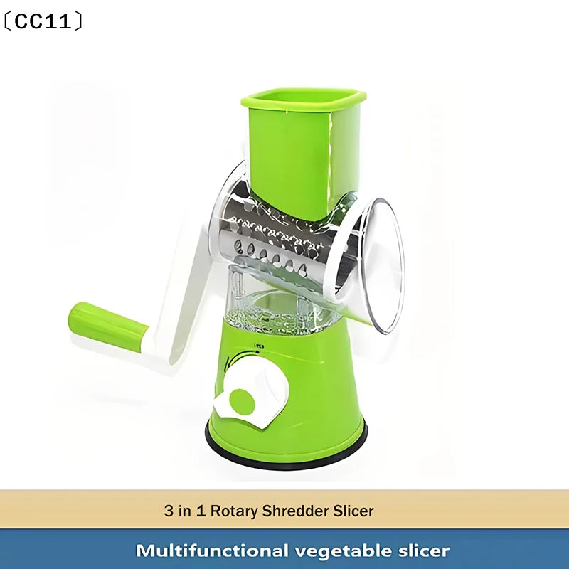 Kitchen Multifunctional Vegetable Slicer Fruit Cutter Cheese Shredder Qme