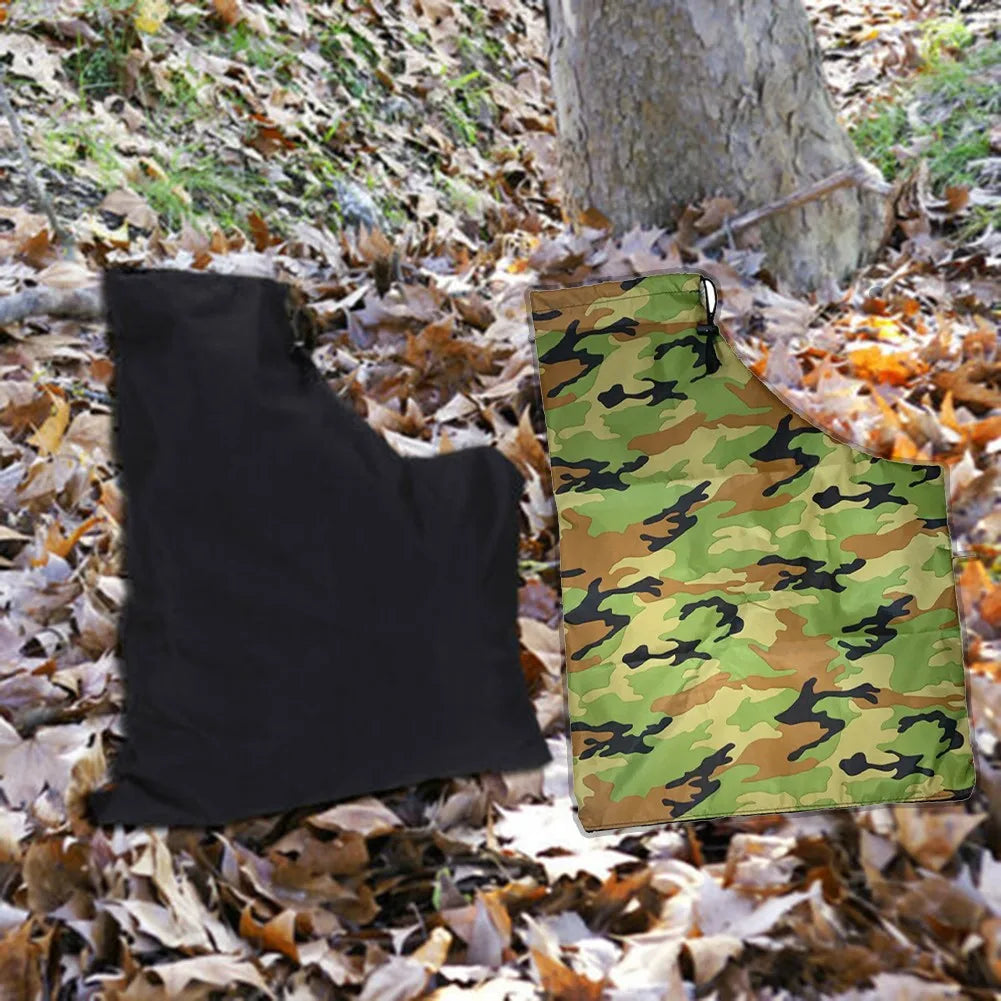 1x Zip Type Leaf Blower Vacuum Bag Lawn Cleaner Bag Garden Tool Garden Leaf Shredder Collection Bag Replacement Storage Qme