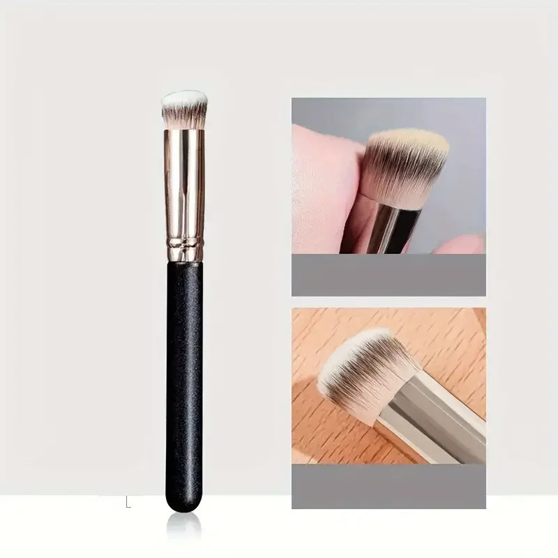 Foundation concealer brush, nose contour blush brush, perfect dense makeup brush for the eyes, ideal gifts & convenient travel Qme 270 1pc