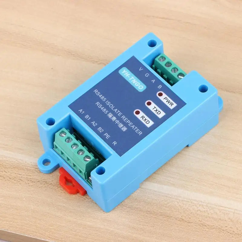2 Channel RS485 Isolation Repeater Hub 12-36V Anti Interference Qme