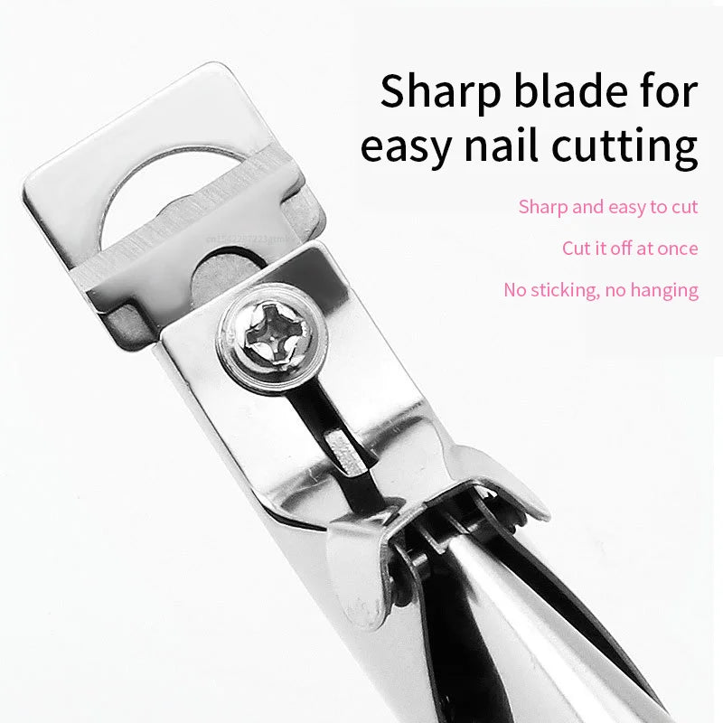 Fake Nail Cutter U Word False Tips Professional Clippers Straight Qme