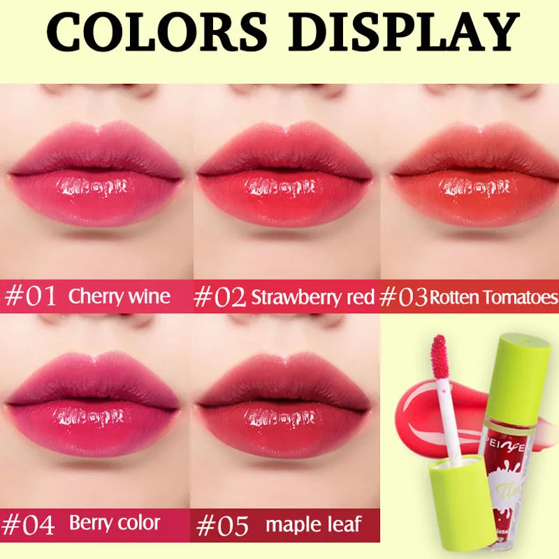 Moisturizing Colored Lip Oil Deeply Nourishes Lips Brightens Suitable Qme