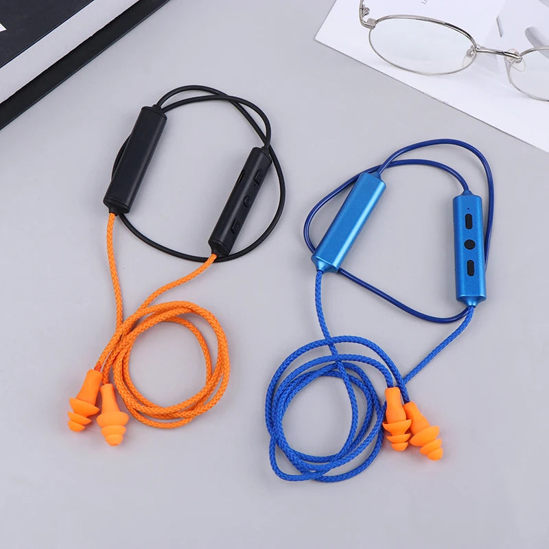 Ear Plugs Bluetooth Headset Work Noise Suppression Hearing Protection Qme