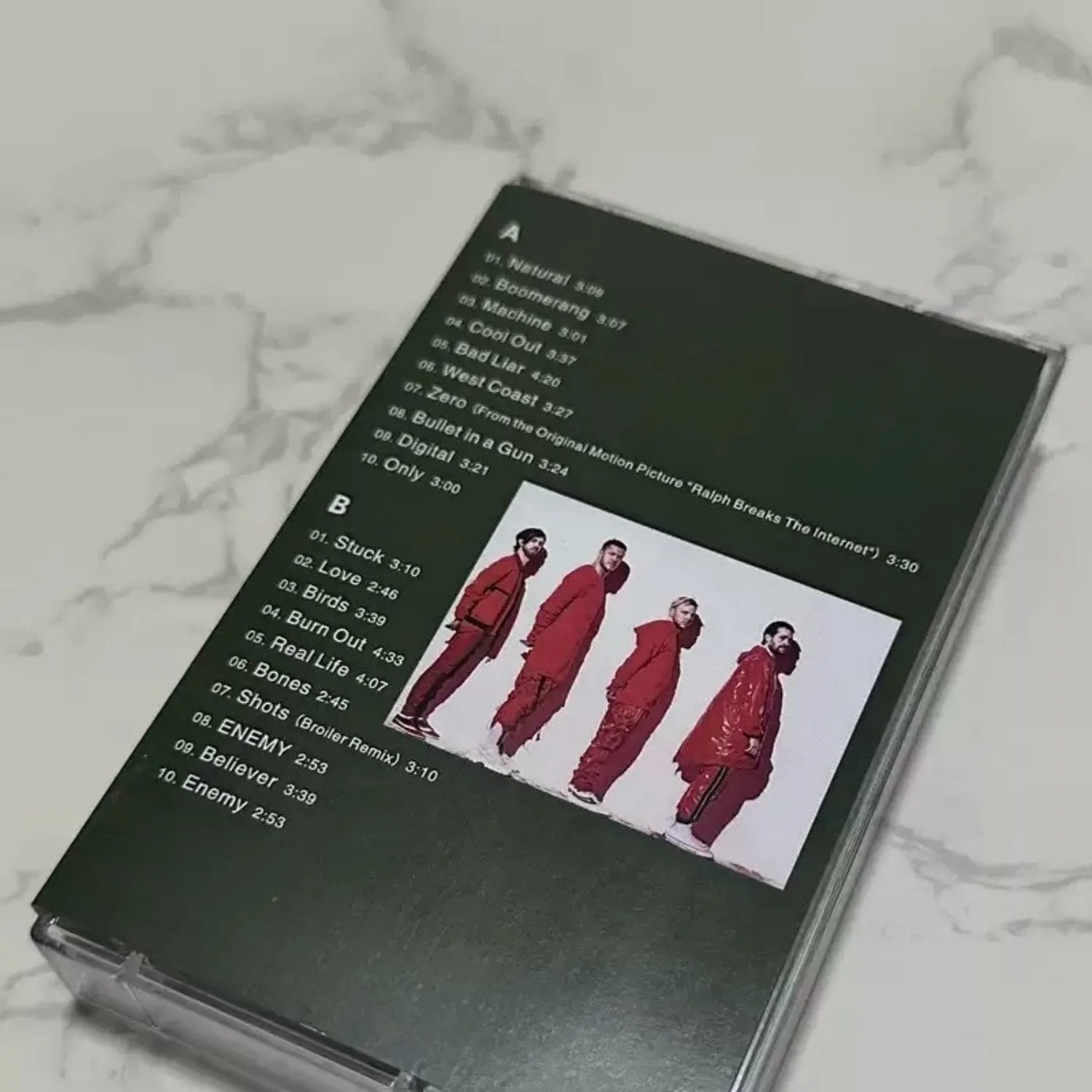 Retro Pop Rock Music Cassette Tape Nature Landscape Themed Cover, Atmospheric Rock Track Collection Ideal for Retro Music Lovers Qme