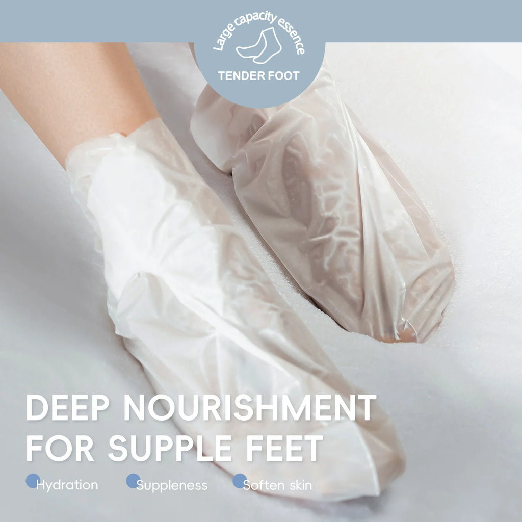 Exfoliating Foot Mask Feet Peeling Mask Spa Socks Smooth Dead Skin Remover Moisturizing Whitening Anti-Cracked Foot Skin Care Qme