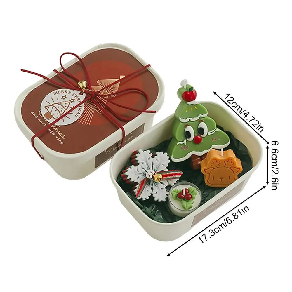 Scented Candles Home Wax Aromatherapy Christmas Tree Mother Family Qme Red China Mainland