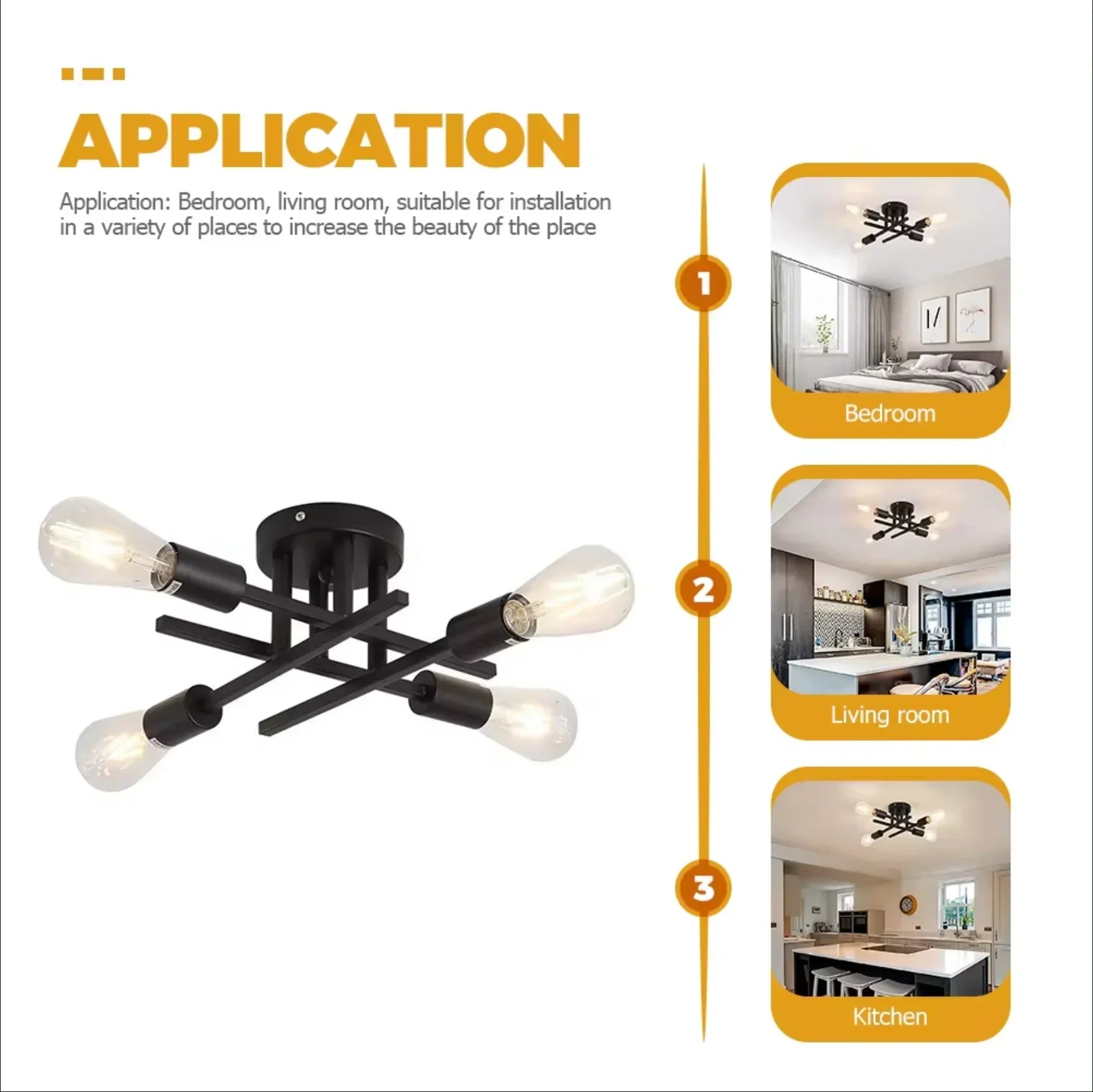Modern LED Ceiling Lamp Aluminum Black/White Flower Light For Bedroom Living Room Study Hotel Home Lighting Luminaires Qme