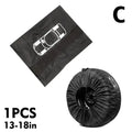 Car Spare Tire Cover Case Universal Auto Wheel Tires Storage Bags Qme C