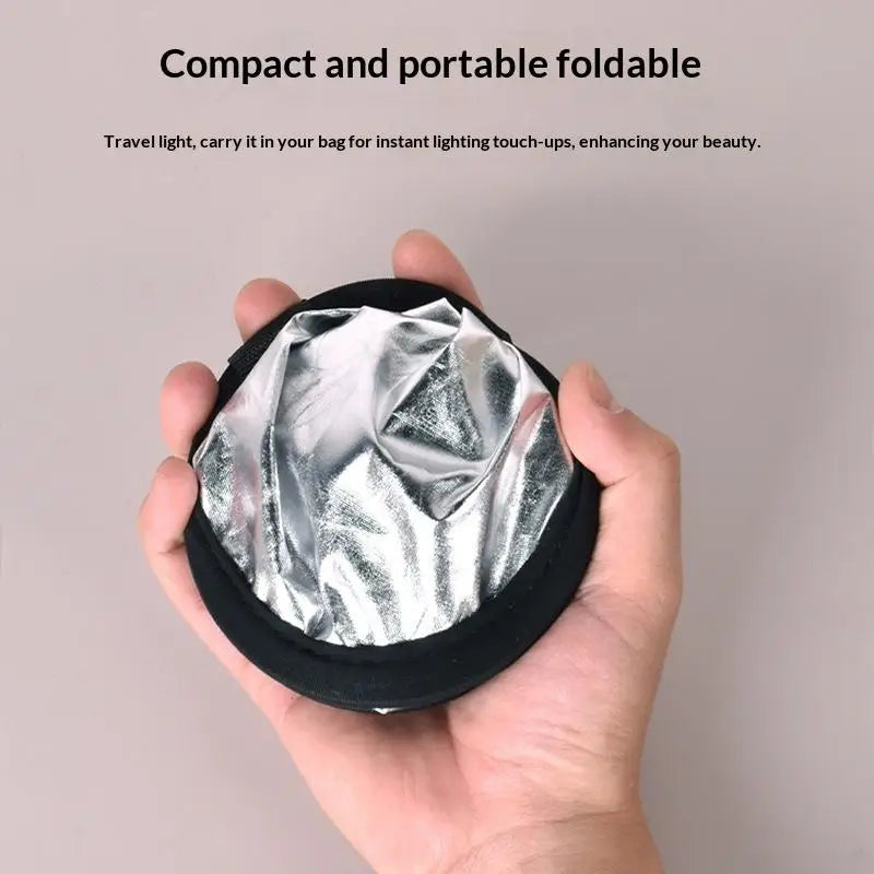 1 Round Reflector Collapsible Photography Diffuser Studio Outdoor Qme