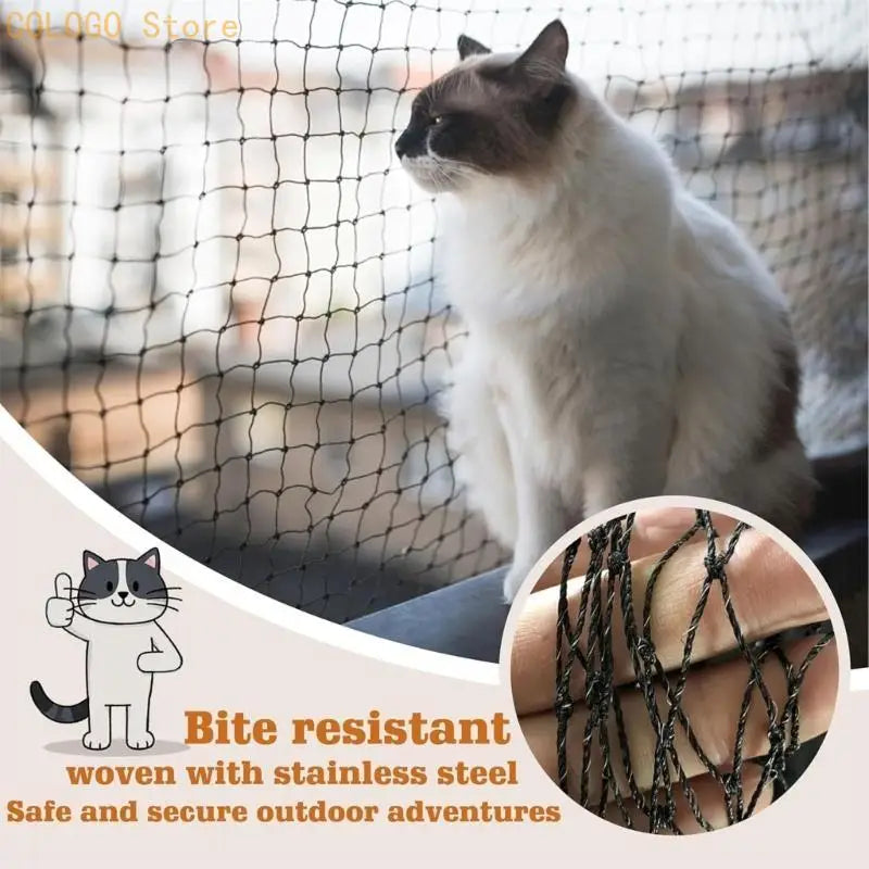 Protective Cats Safety Netting Balconies Window Use Steel Wire Qme