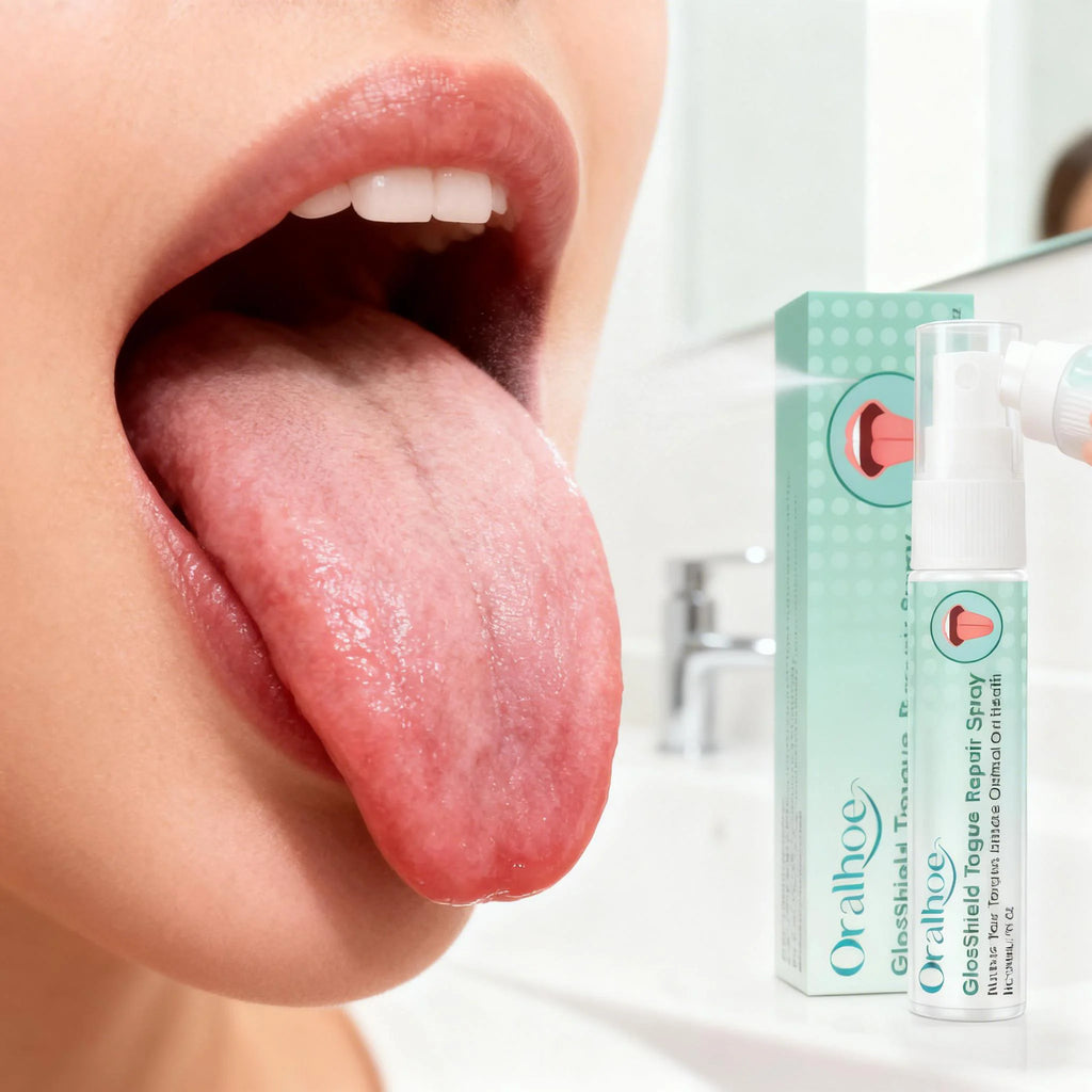 Tongue Repair Spray Reduce Inflammation Swelling Prevent Ulcers Fight Bad Breath Healthy Oral Hygiene Care Mouth Freshener Spray Qme