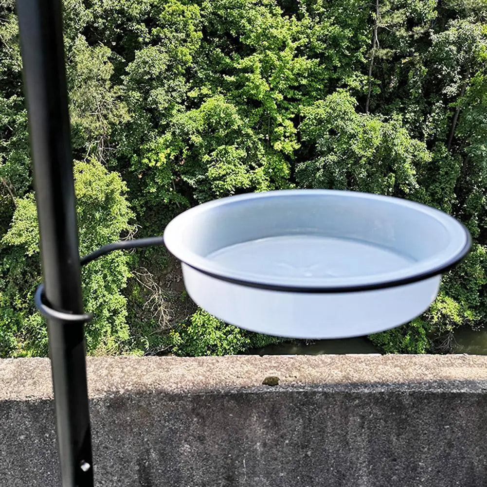 Bird Feed Bowl Transparent Circular Bird Feeder Imple Bird Comfortable Supplies Eating Environment And Fashionable Provide Qme