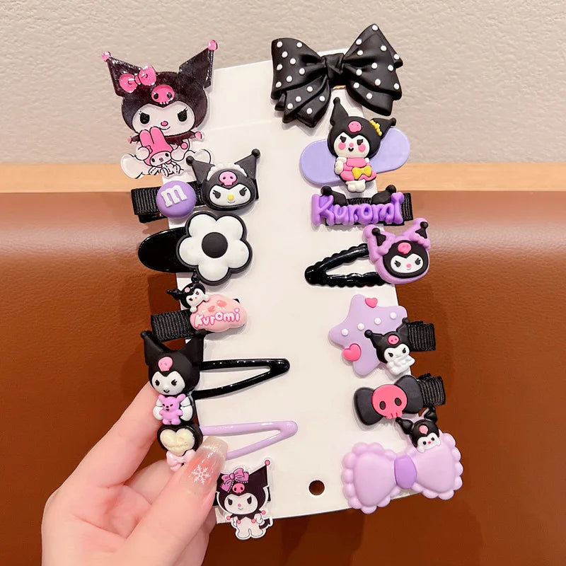 14-Piece Kuroomi Korean-style Hair Accessory Cute Gentle Qme 2