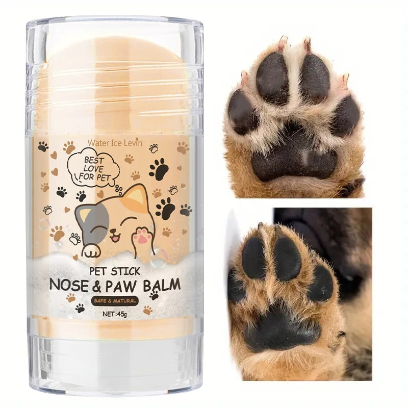 45g Dog Nose and Paw Balm Dog Paw Cream Cats Dogs Paw Protector Cream Pet Feet Moisturizer Pet Crack Feet Repair Pet Accessories Qme Default Title