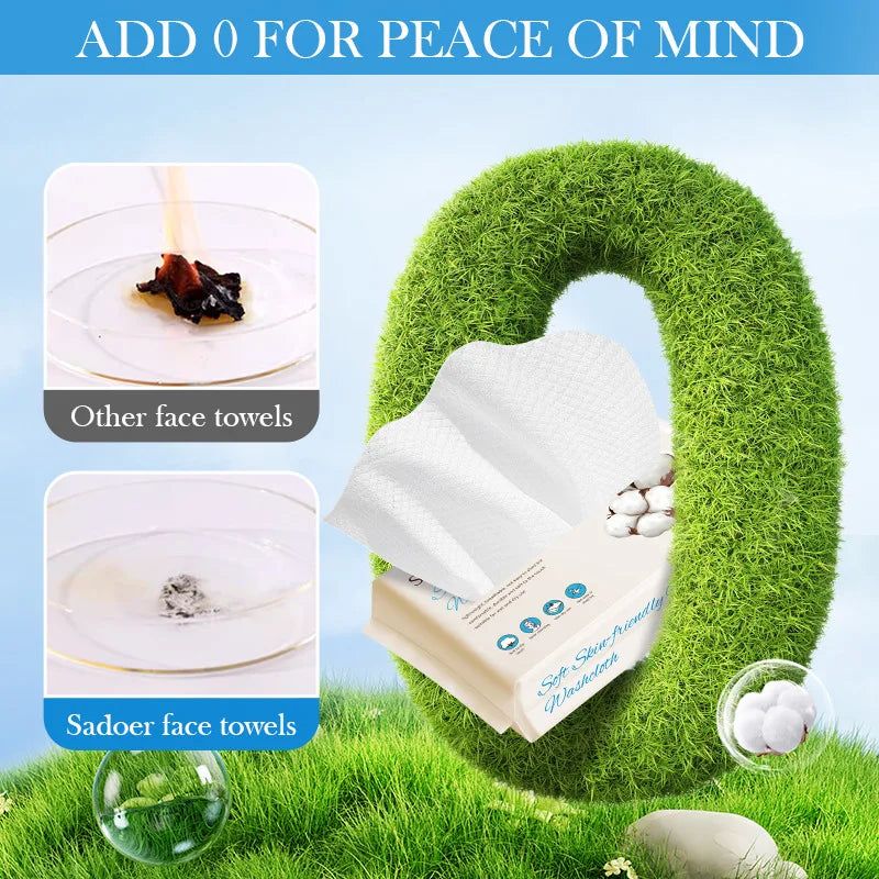30-pack Skin-friendly Facial Mask Wipes Suitable Daily Cleaning Qme