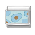Fashion OVER Love Eyes Fish Colorful Charm Bracelet Fit Stainless