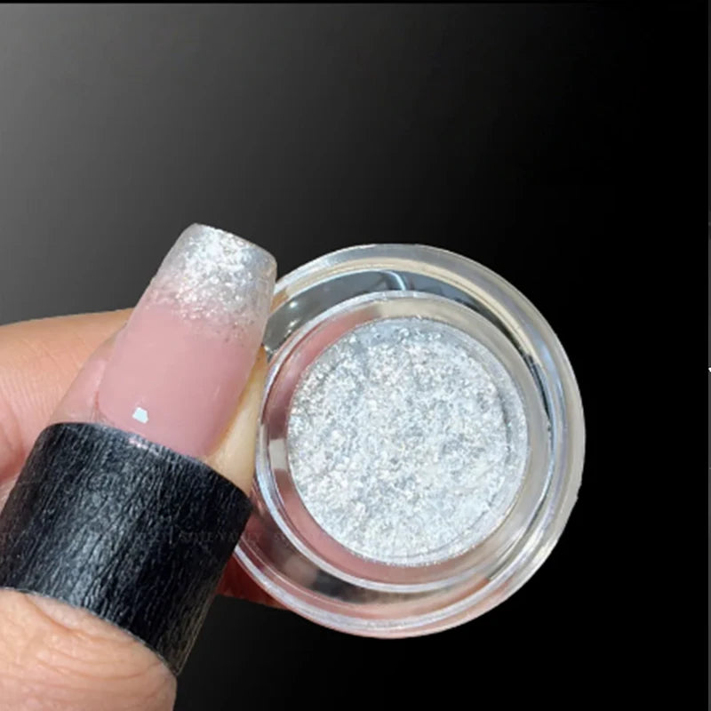 1 Diamond Snow Melting Powder French Nail Wedding Art DIY Artistic Qme
