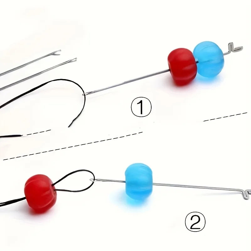 Sweater Repair Hook Needles Stainless Steel Knitting Mending Needle Tool for Wool Knit Clothes Socks Hole Fix Qme