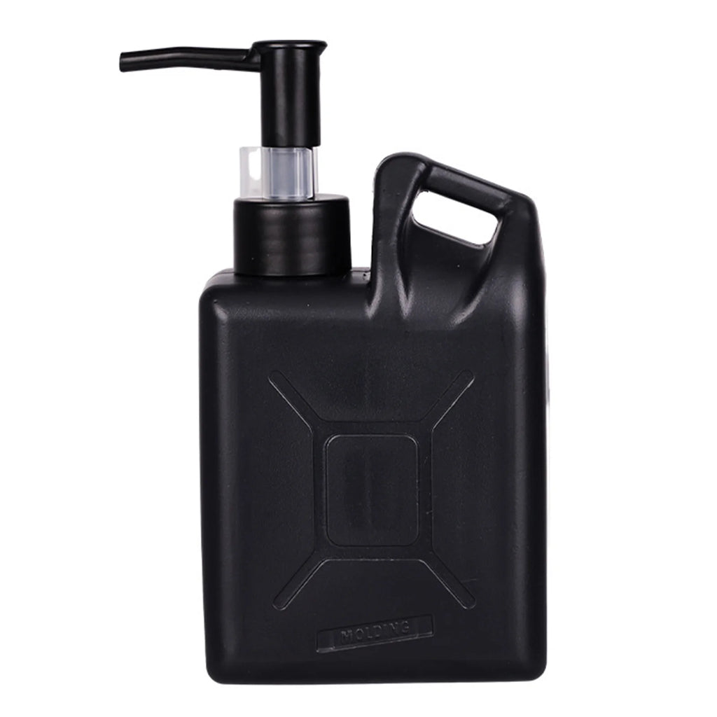 Outdoor Tactic Refill Bottles Multi-Purpose Portable Home Lotion Bottle Multifuntional Dispensing Container for Family Outings Qme black