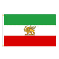 Iran Flag Lion Crown Banner Pendant Pahlavi Dynasty Sun Flag Iranian Polyester Decoration Gardening Home Outdoor Decor Qme 120x180cm