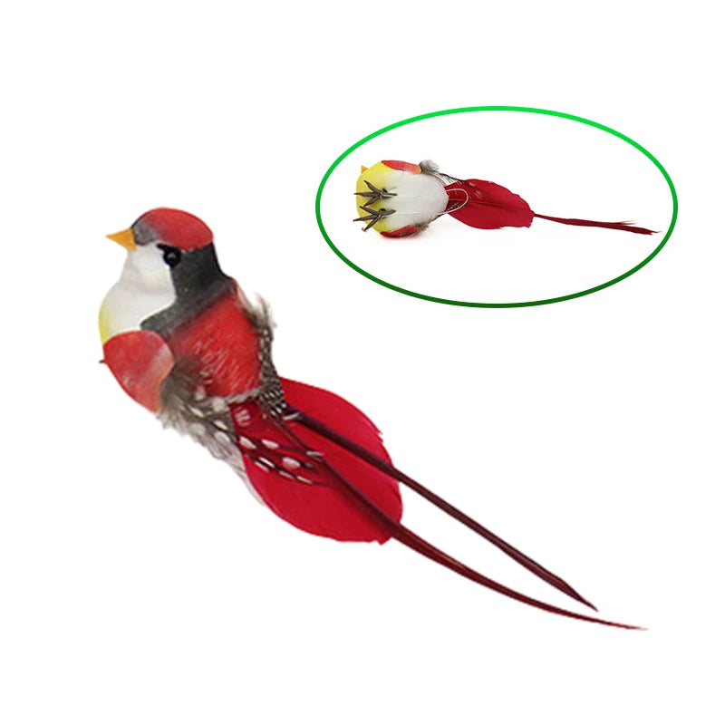 Swallow Tail Bird Clip Handmade Simulation Plant-decorated Artificial Qme A2