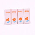 50pcs Cute Flower Embroidery Labels DIY Garment Accessories Handmade Clothing Bag Shoes Tags Kids Sewing Crafts 41x15mm c3630 Qme 2