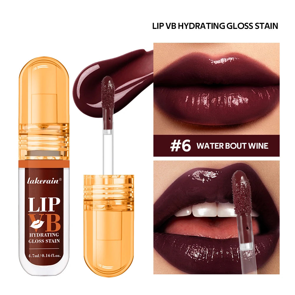 Vitamin B Moisturizing Gloss Lip Glaze Stain Qme 06