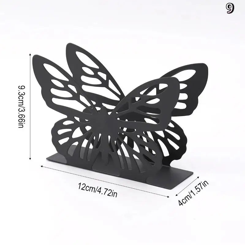 Cartoon Pattern Napkin Holder Paper Drawer Storage Bracket Organizer Qme 9