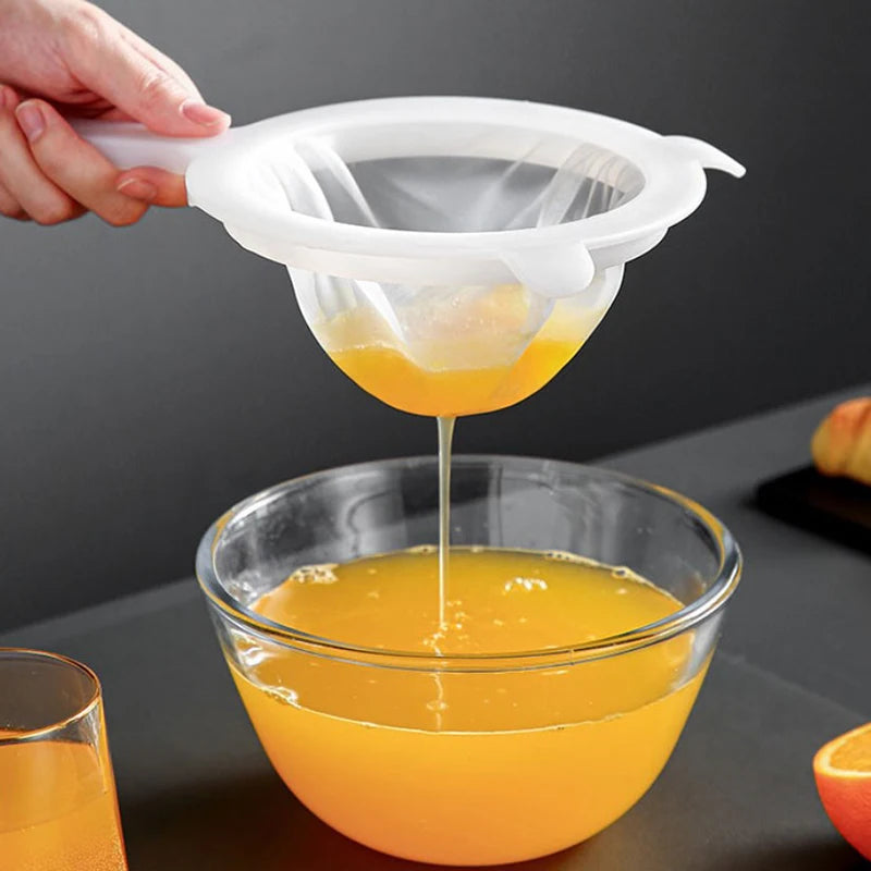 Kitchen Soy Milk Coffee Filter Bags Reusable Nylon Mesh Strainer Milk Yogurt Filter Spoon Tea Wine Juice Colander Sieve Mesh. Qme