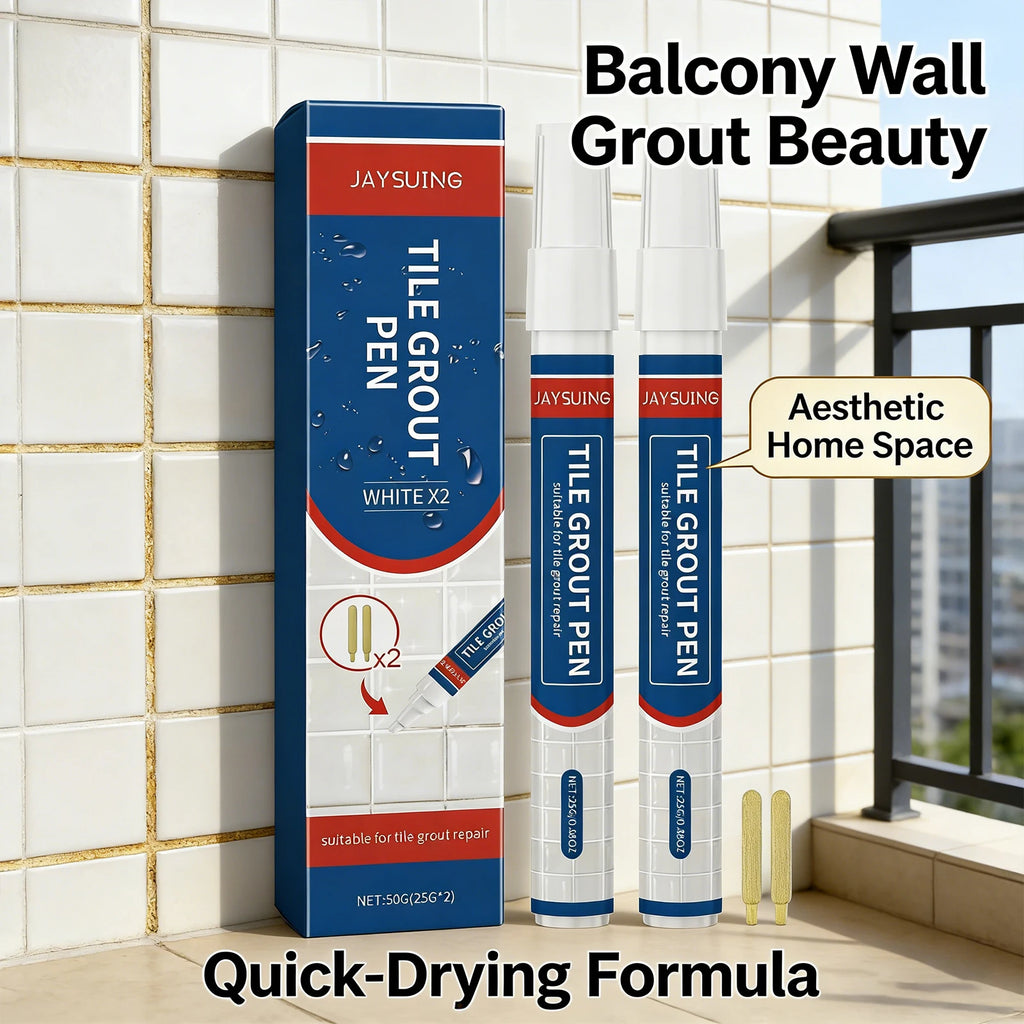 Tile Grout Pen Effectively Remove Black Sediment Covering Black Stains Waterproof Beautify Tiles Gaps White Tile Grout Paint Pen Qme