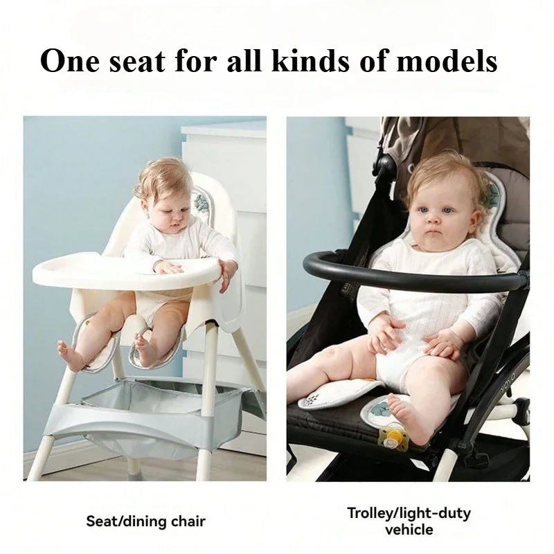 Summer Baby Stroller Cool Mat Baby Stroller Latex Cool Mat Children's Safety Seat Car Ice Feeling Mat Baby Sitting Chair Cushion Qme