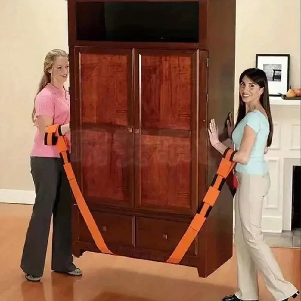 Furniture Electrical Appliance Moving Carrying Straps for Move Furniture Transport Belt Ropes Lifting Cord Moving Durable Strap Qme