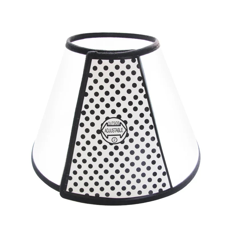 A Pet Anti-bite Collar Cat Wound Healing Cone Neck Protection Cover Circle for Kitten Puppy Dog Post-operative Care Qme