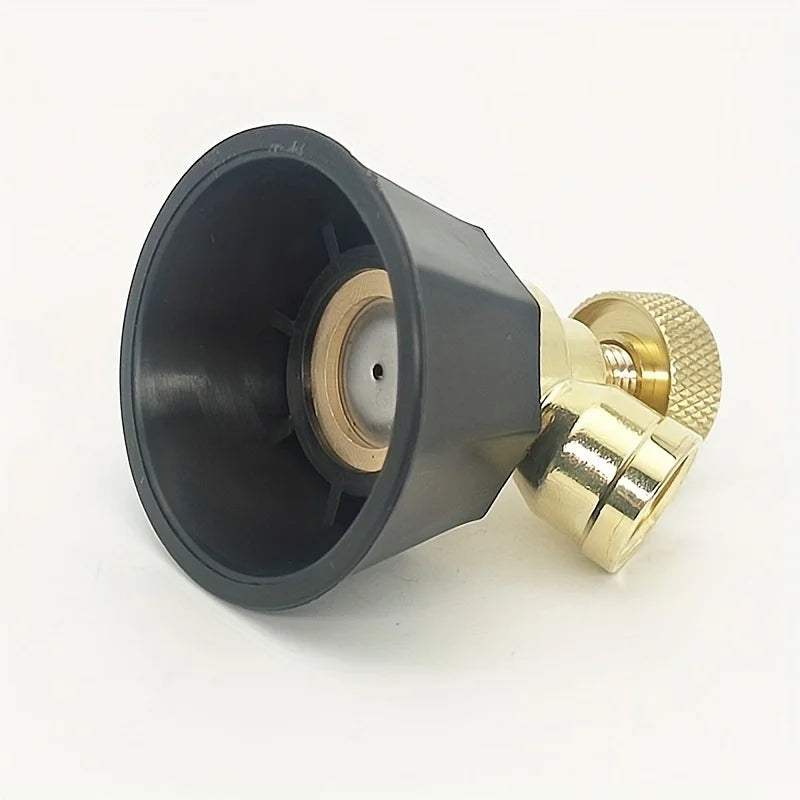 1pc Agricultural High-Pressure Air Vortex Spraying Nozzle Adjustable Water Outlet Nozzle For Flower Grass Gardening Sprink Qme 1pc